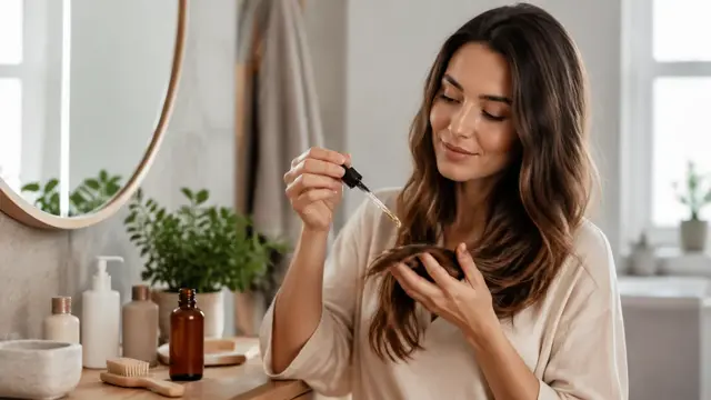 Editorial feature image til Beautyvalg.dk guide om hårkur