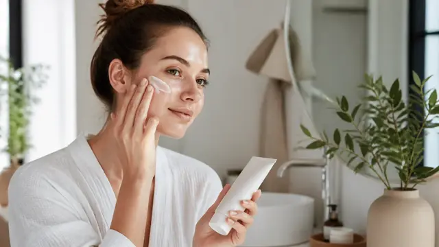 Editorial feature image til Beautyvalg.dk guide om solcreme til ansigtet