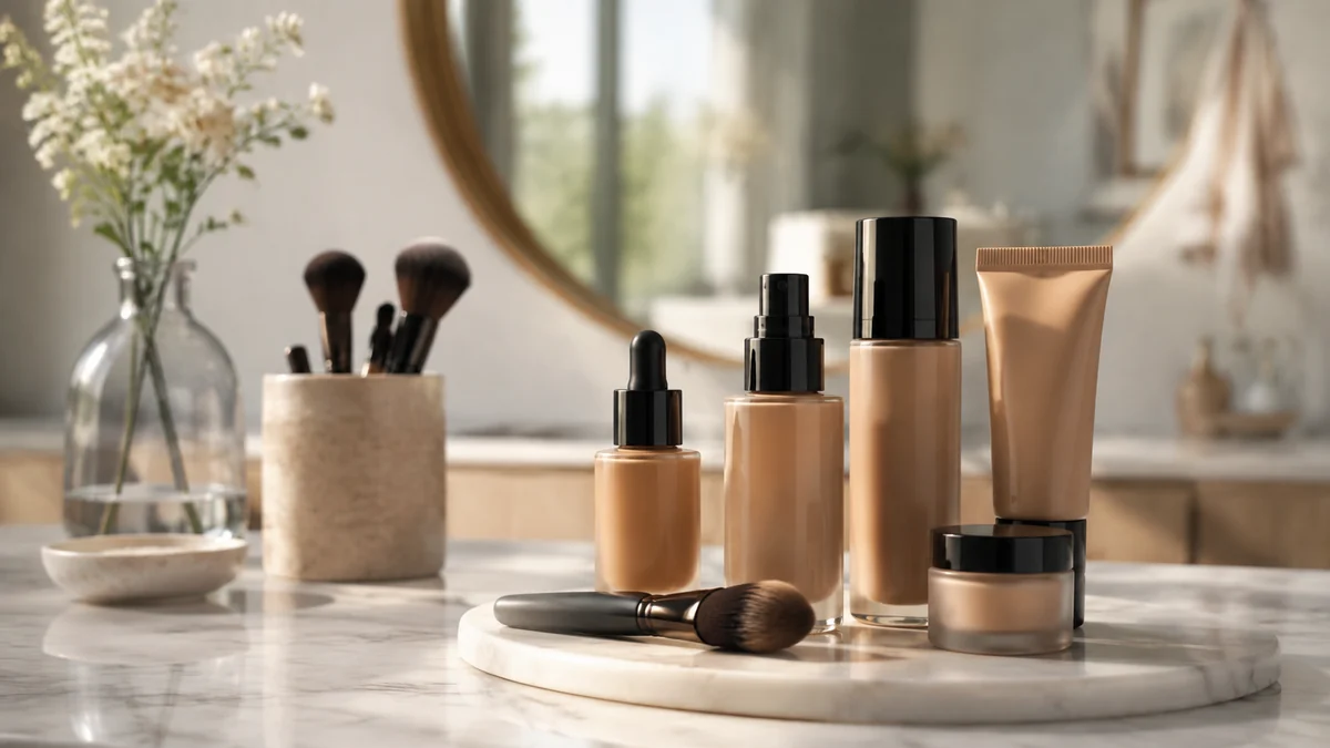 Editorial feature image til Beautyvalg.dk guide om foundation