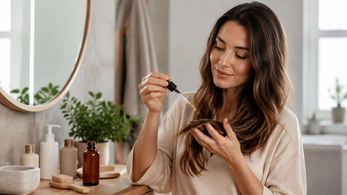 Editorial feature image til Beautyvalg.dk guide om hårkur
